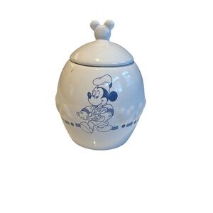 Disney Gourmet Mickey Collection sugar bowl with lid. Made in Thailand.